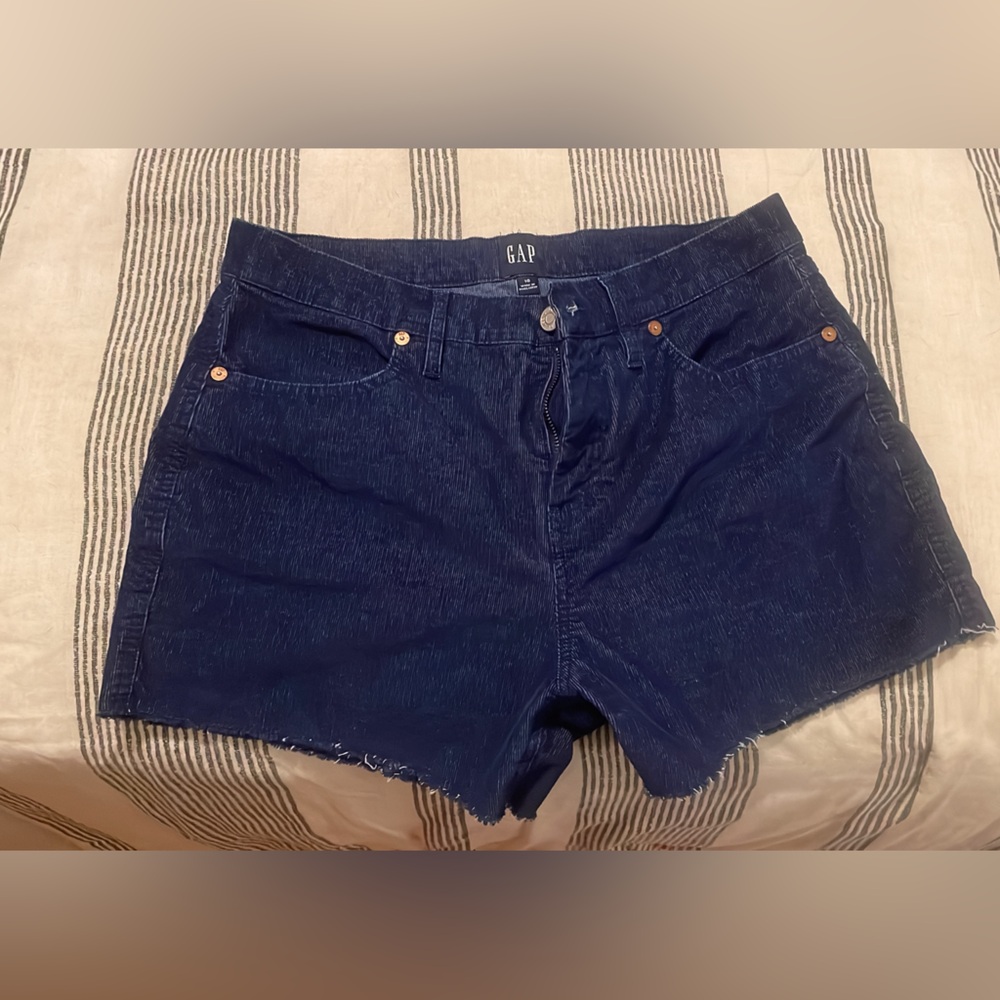 Gap corduroy navy shorts